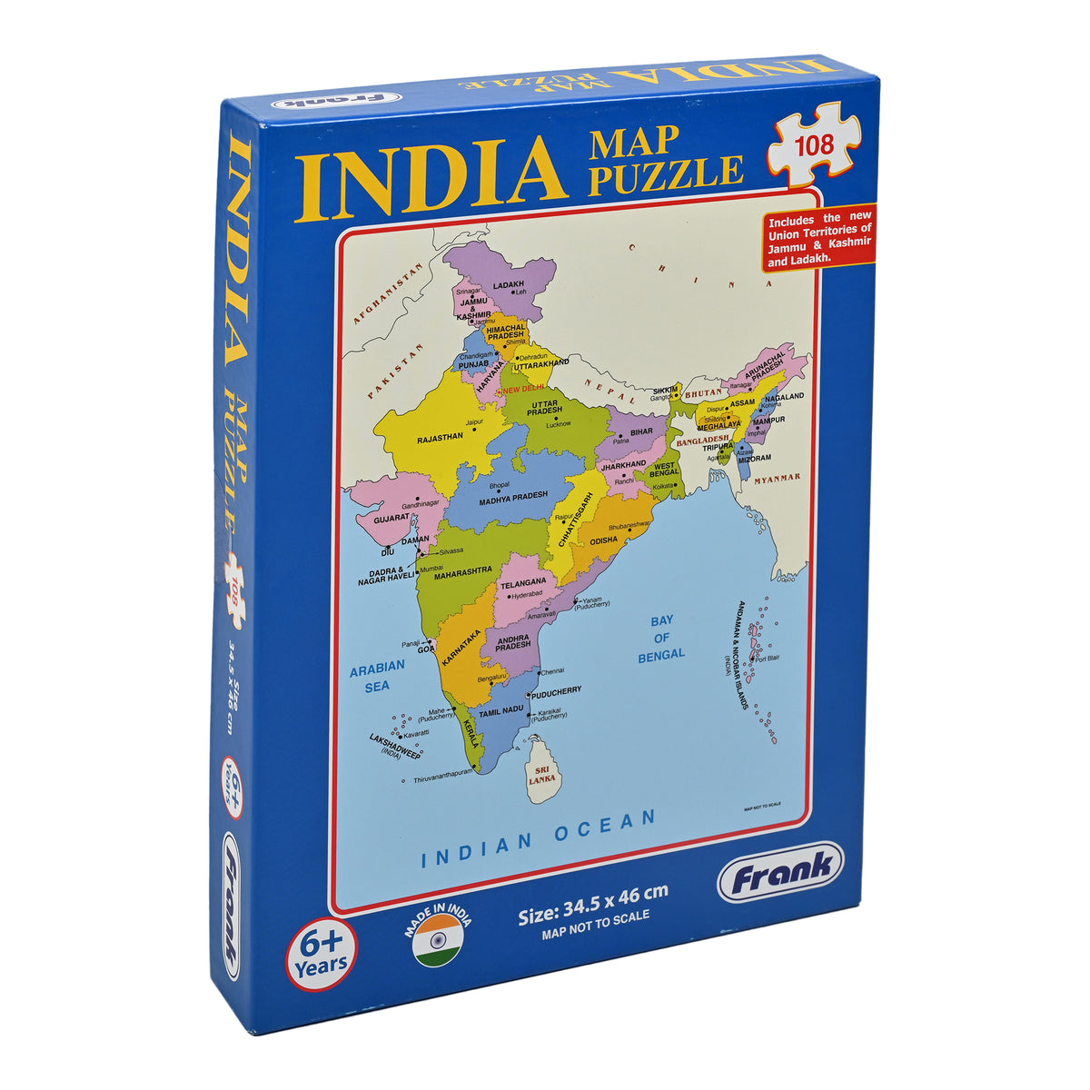 India Map Puzzle