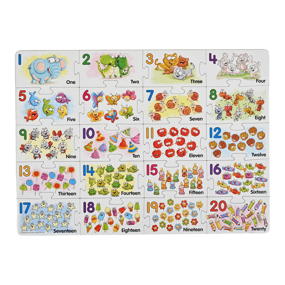 Numbers Floor Puzzle