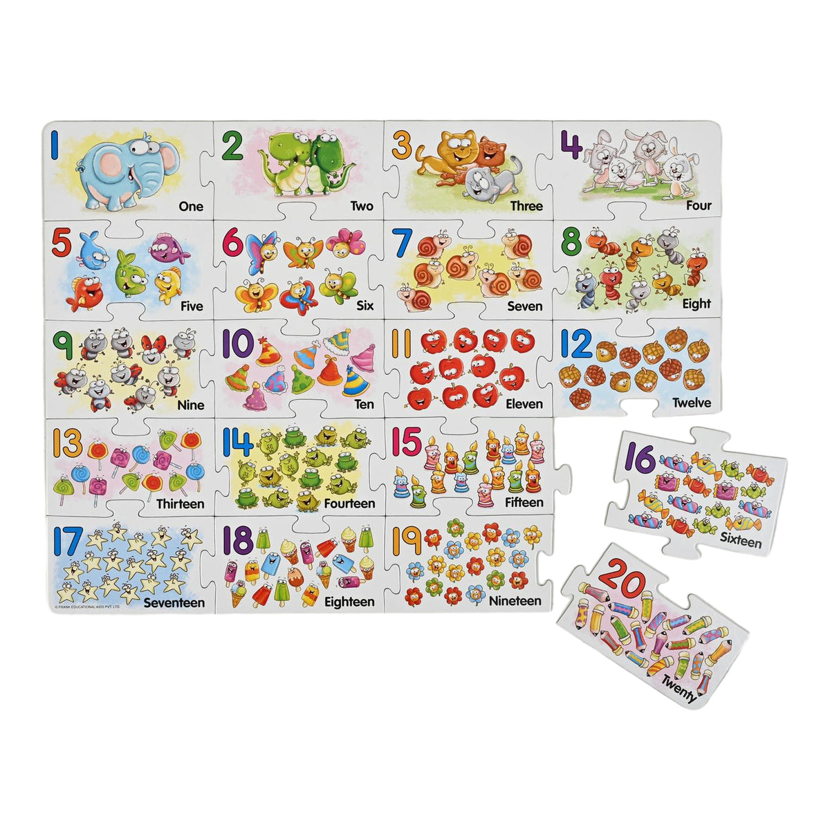 Numbers Floor Puzzle
