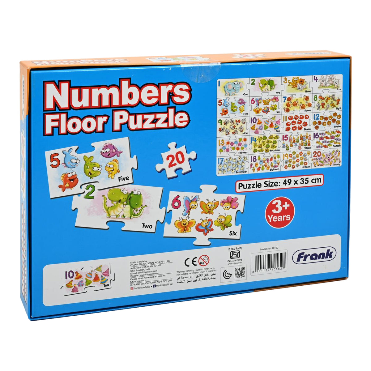 Numbers Floor Puzzle