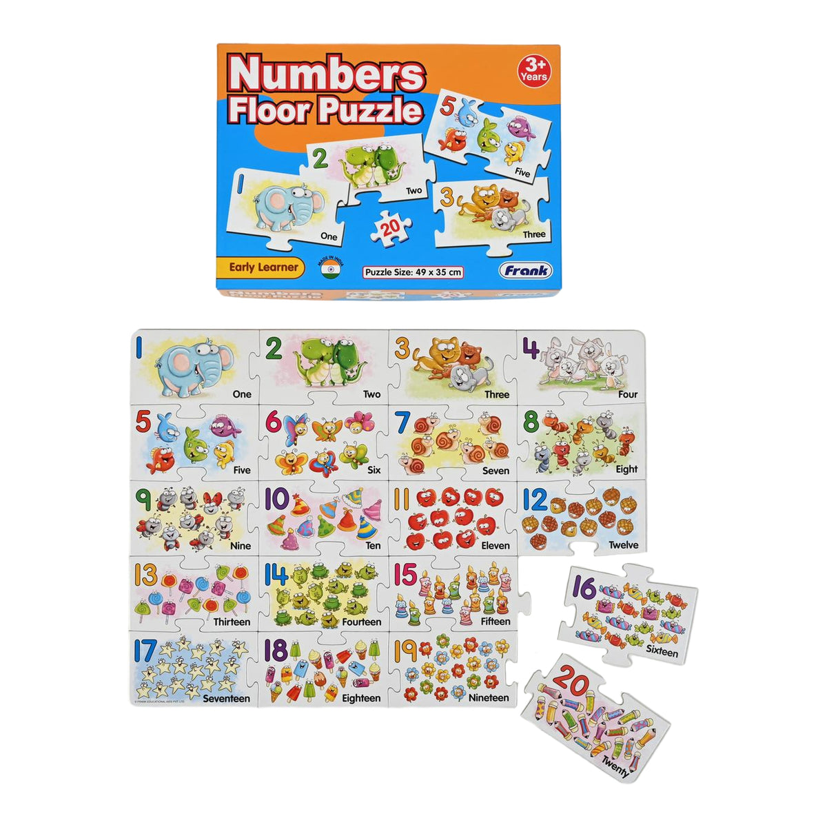 Numbers Floor Puzzle