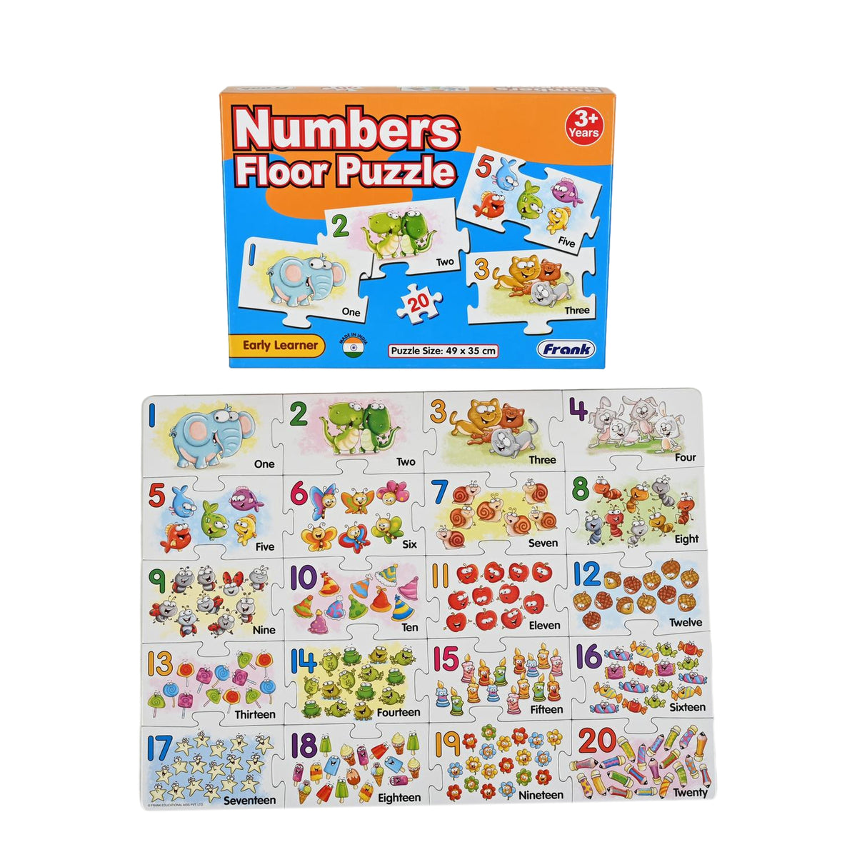 Numbers Floor Puzzle