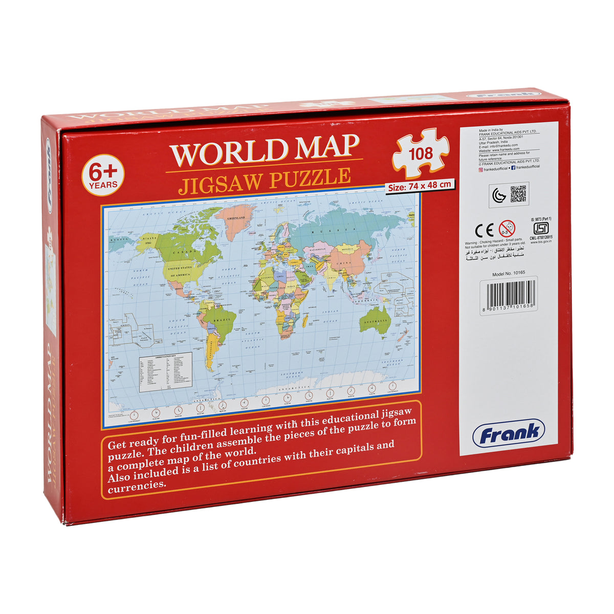 World Map Jigsaw Puzzle