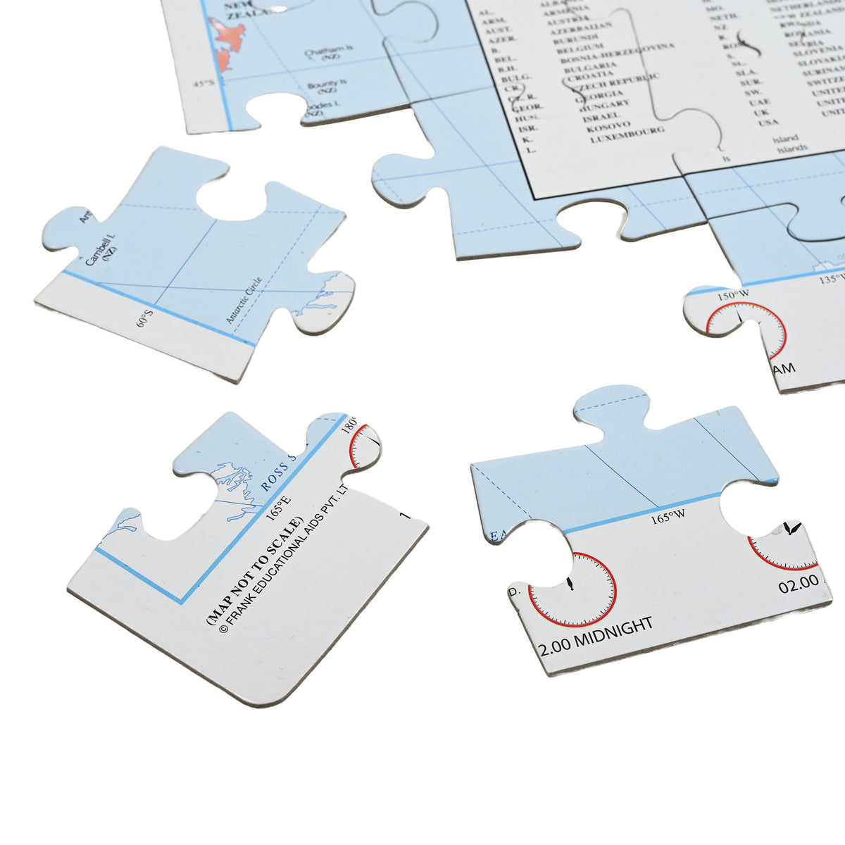 World Map Jigsaw Puzzle
