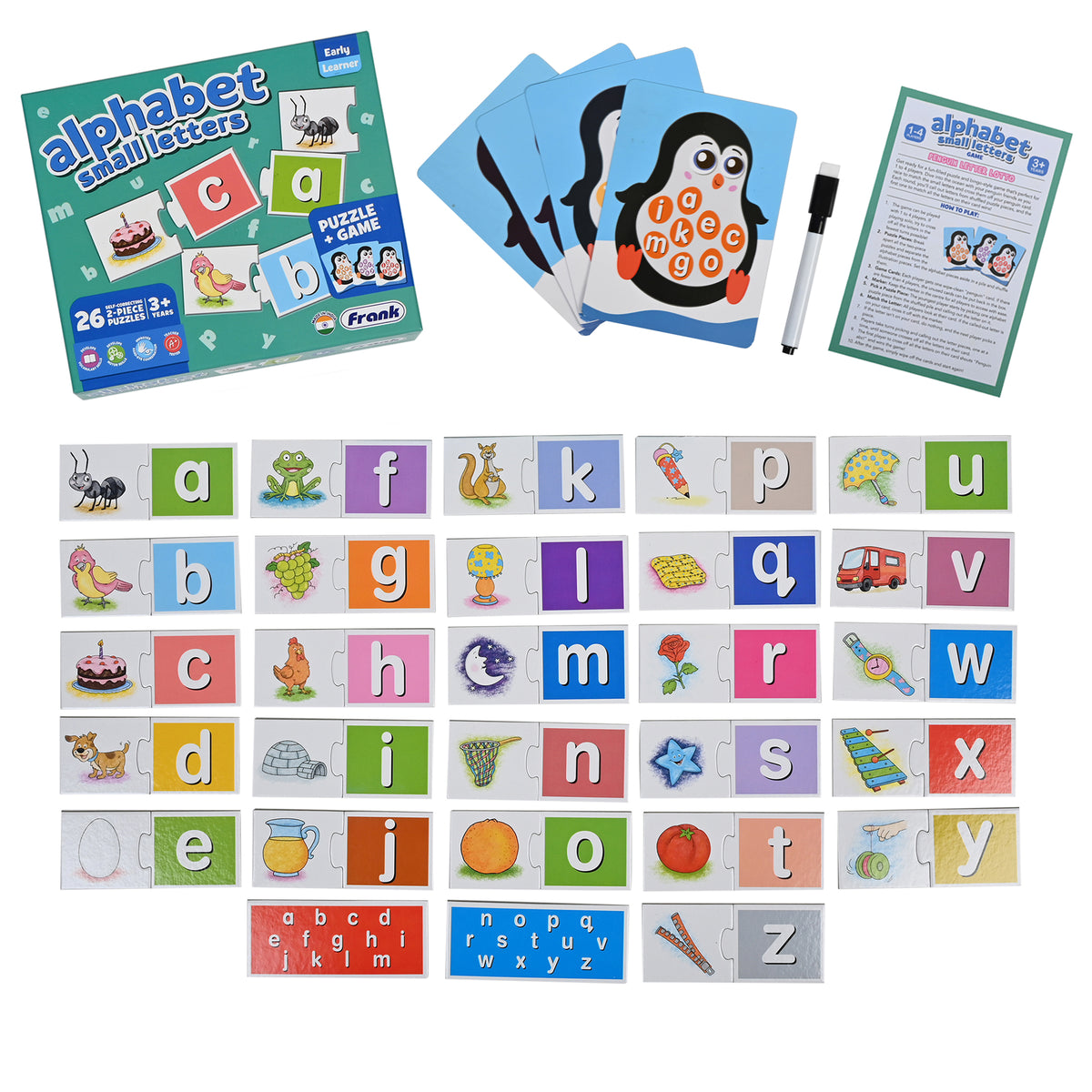 Alphabet Small Letters (Puzzle & Game)