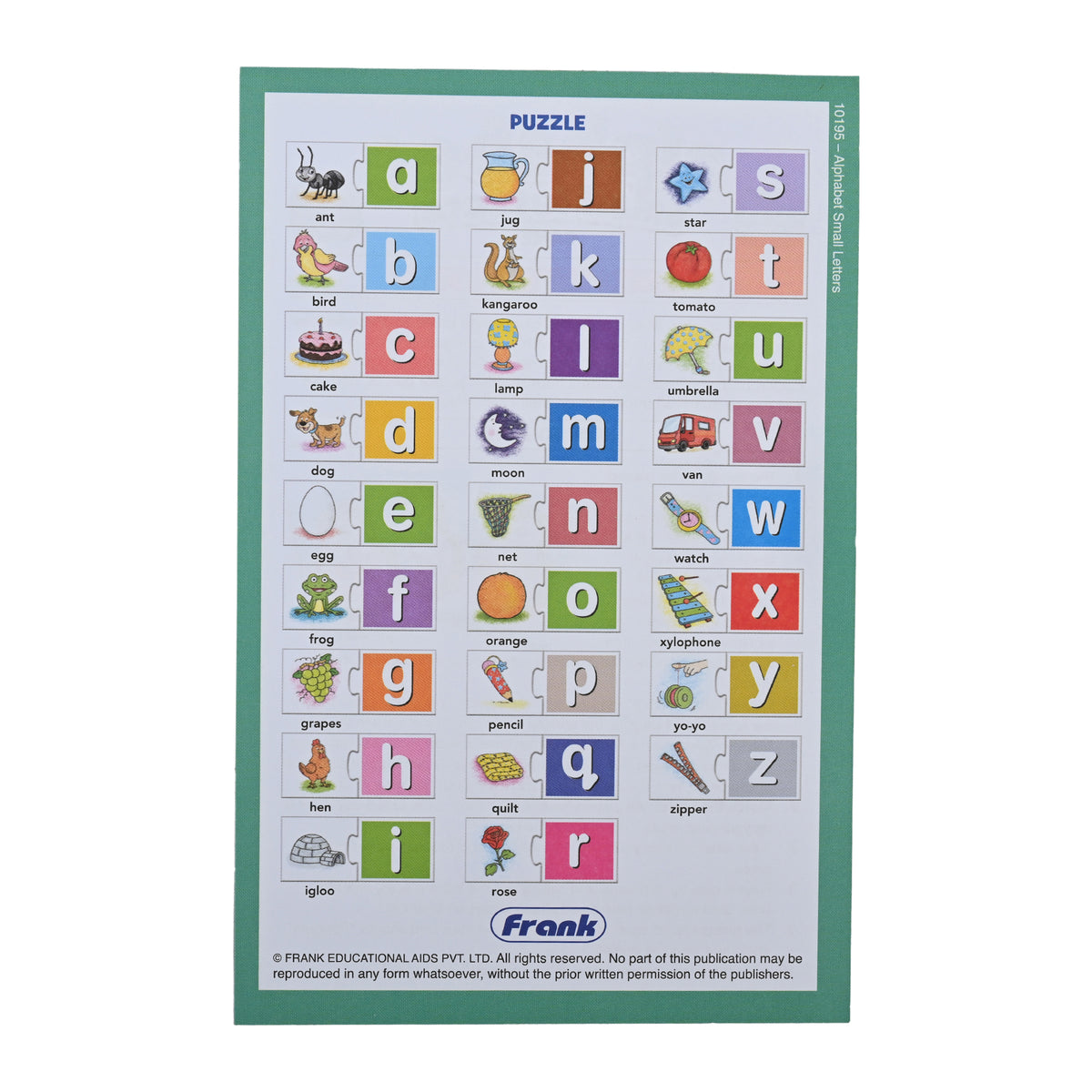 Alphabet Small Letters (Puzzle & Game)