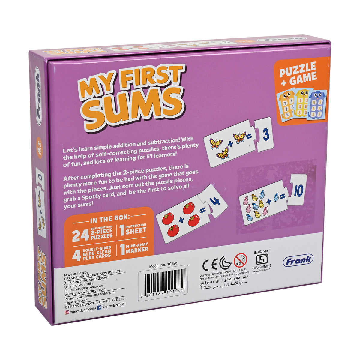 My First Sums (Puzzle & Game)