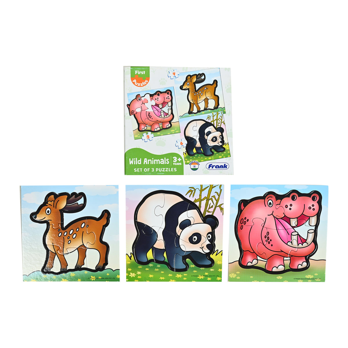 Wild Animals First Puzzles