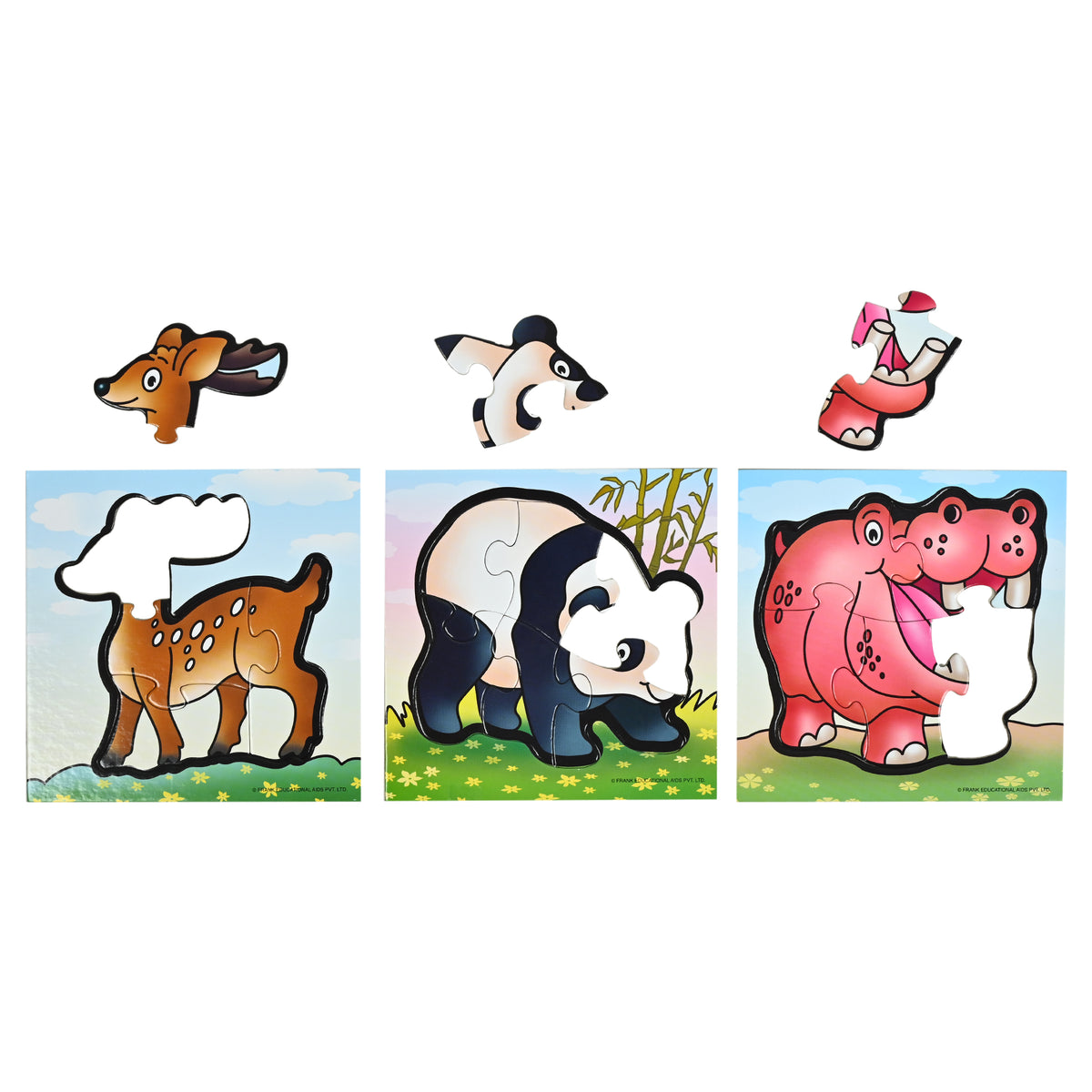 Wild Animals First Puzzles