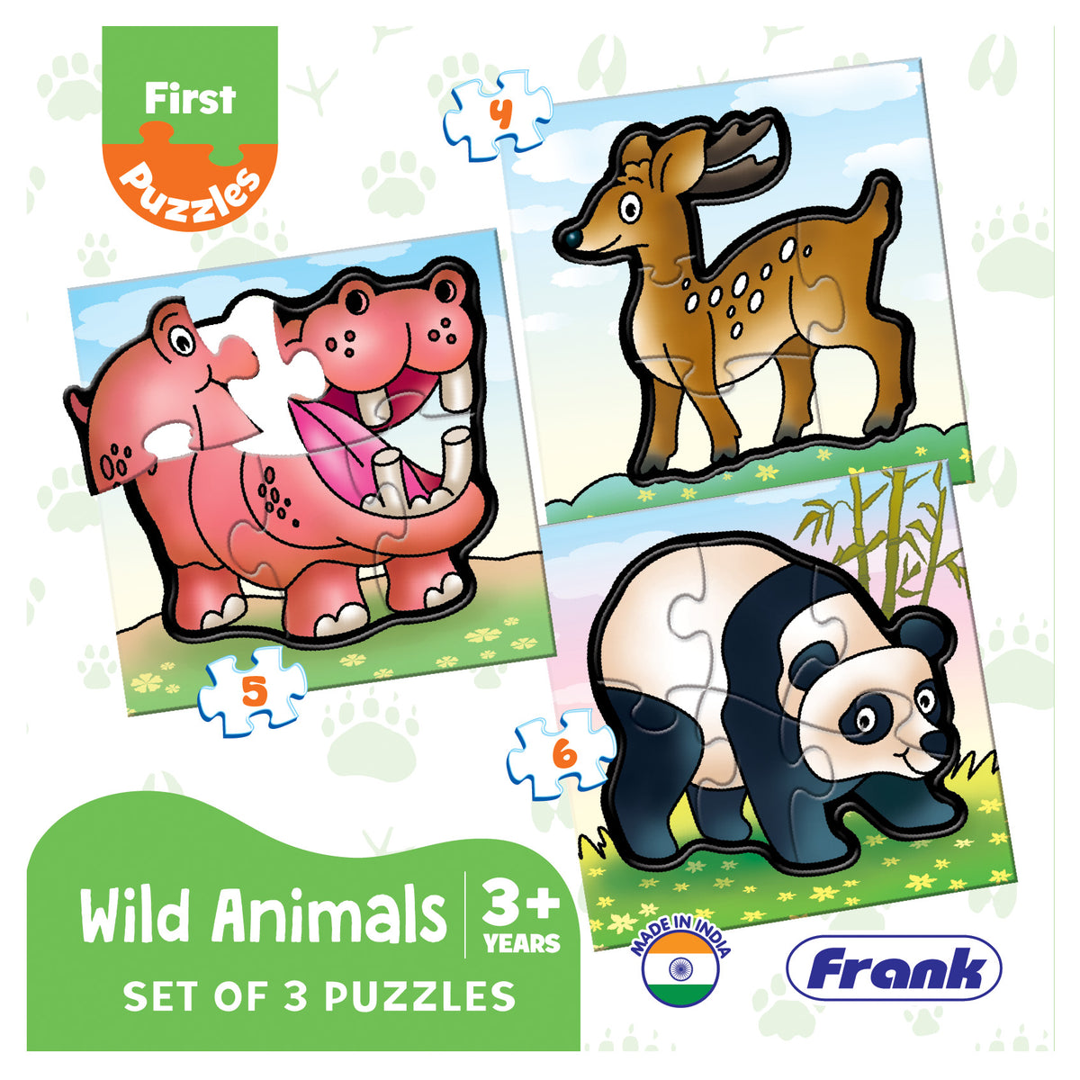 Wild Animals First Puzzles