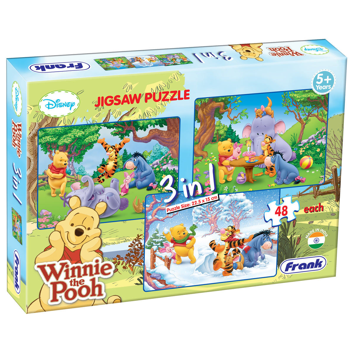 Disney Winnie the Pooh 3 x 48 Pieces Puzzles