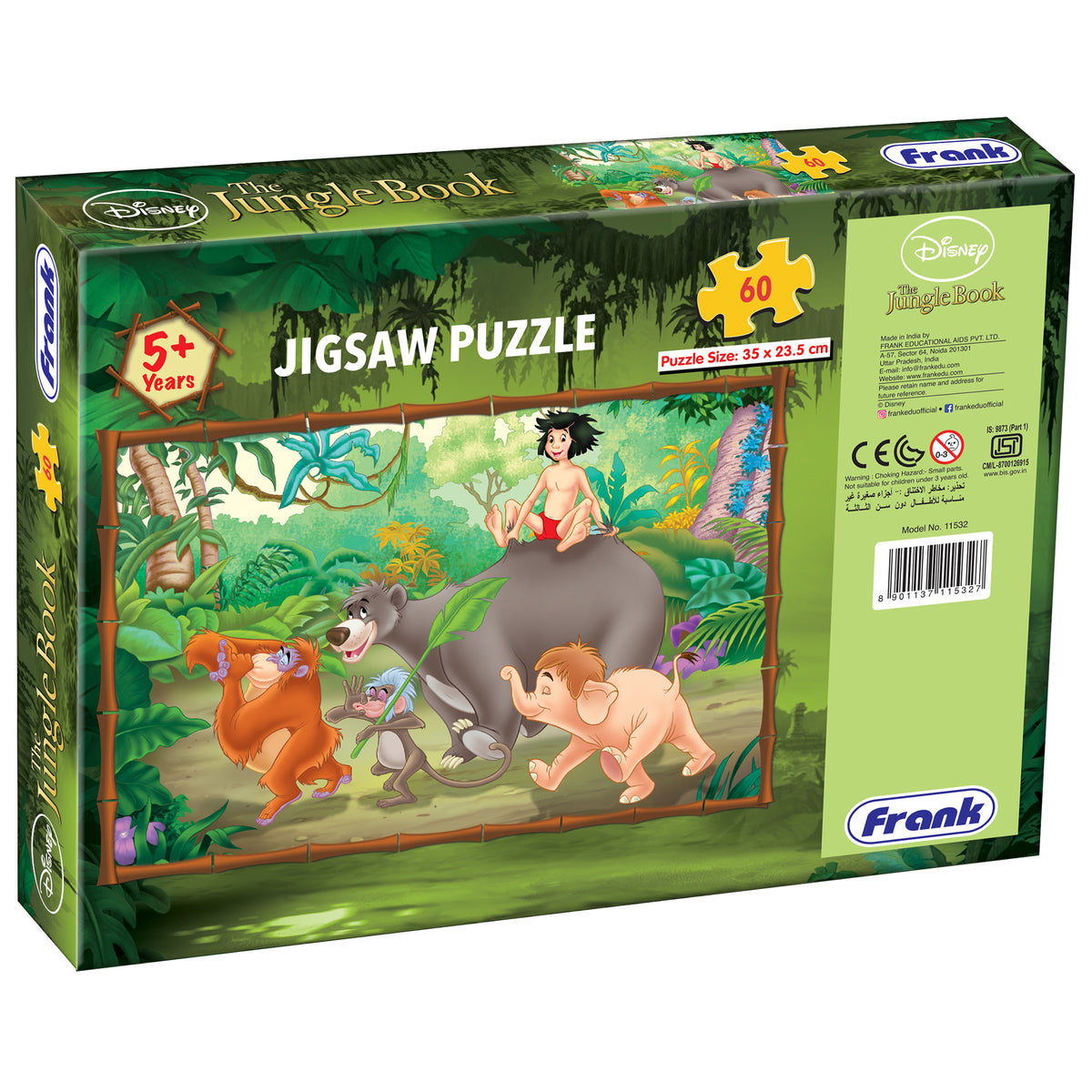 Disney The Jungle Book 60 Pieces Puzzle