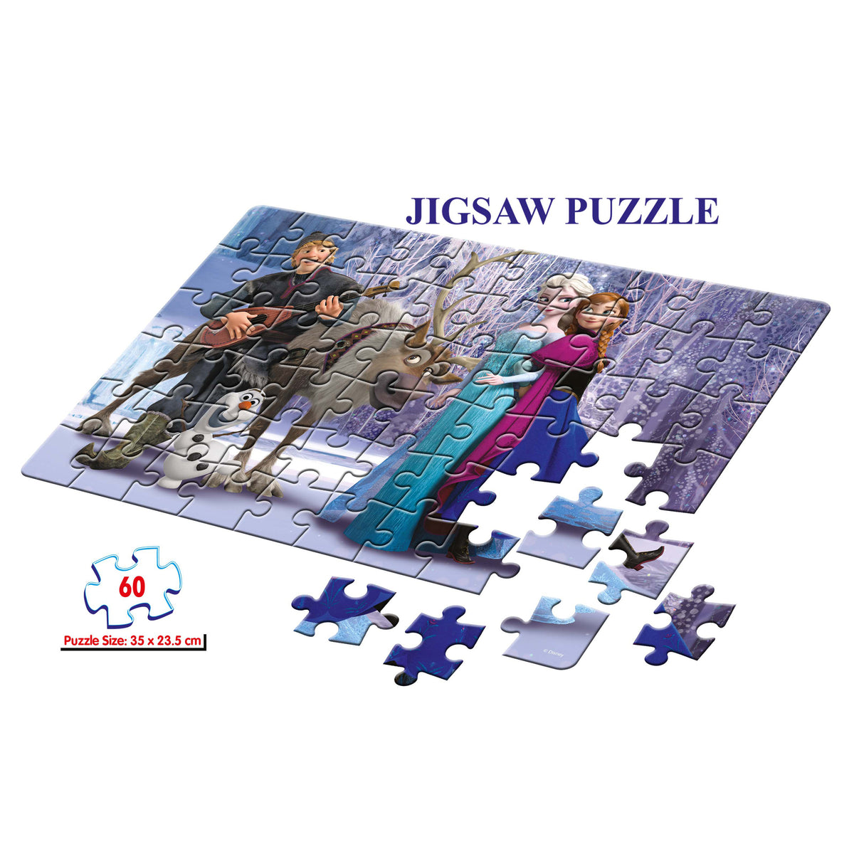 Disney Frozen 60 Pieces Puzzle
