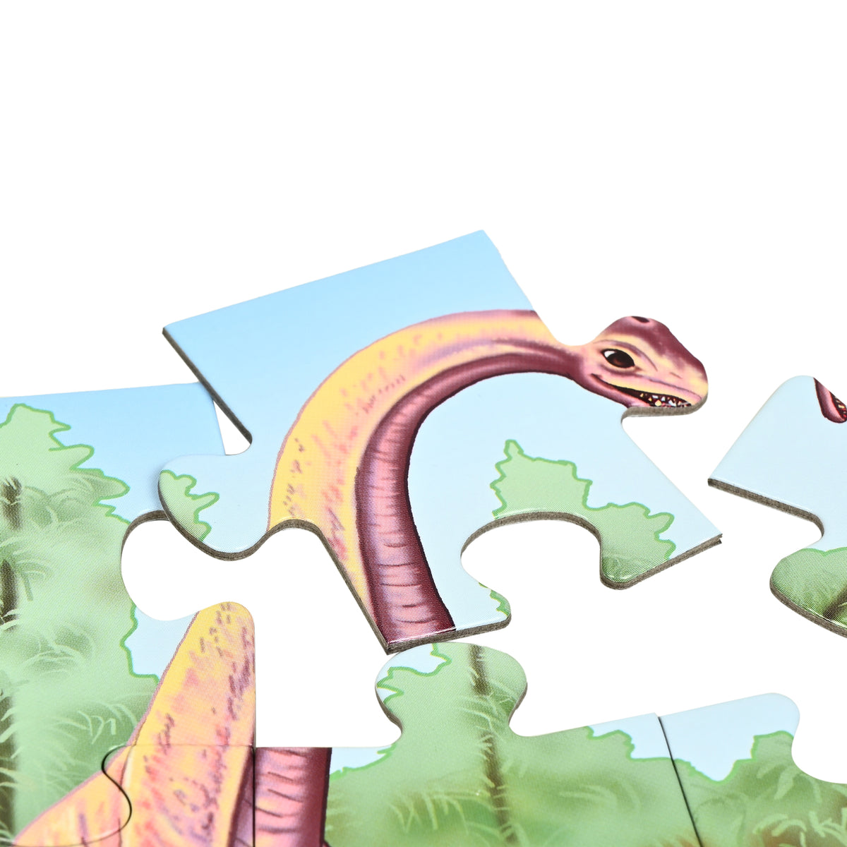 Dinosaurs 4 Puzzles in 1 (12, 16, 20, 24 Pieces)