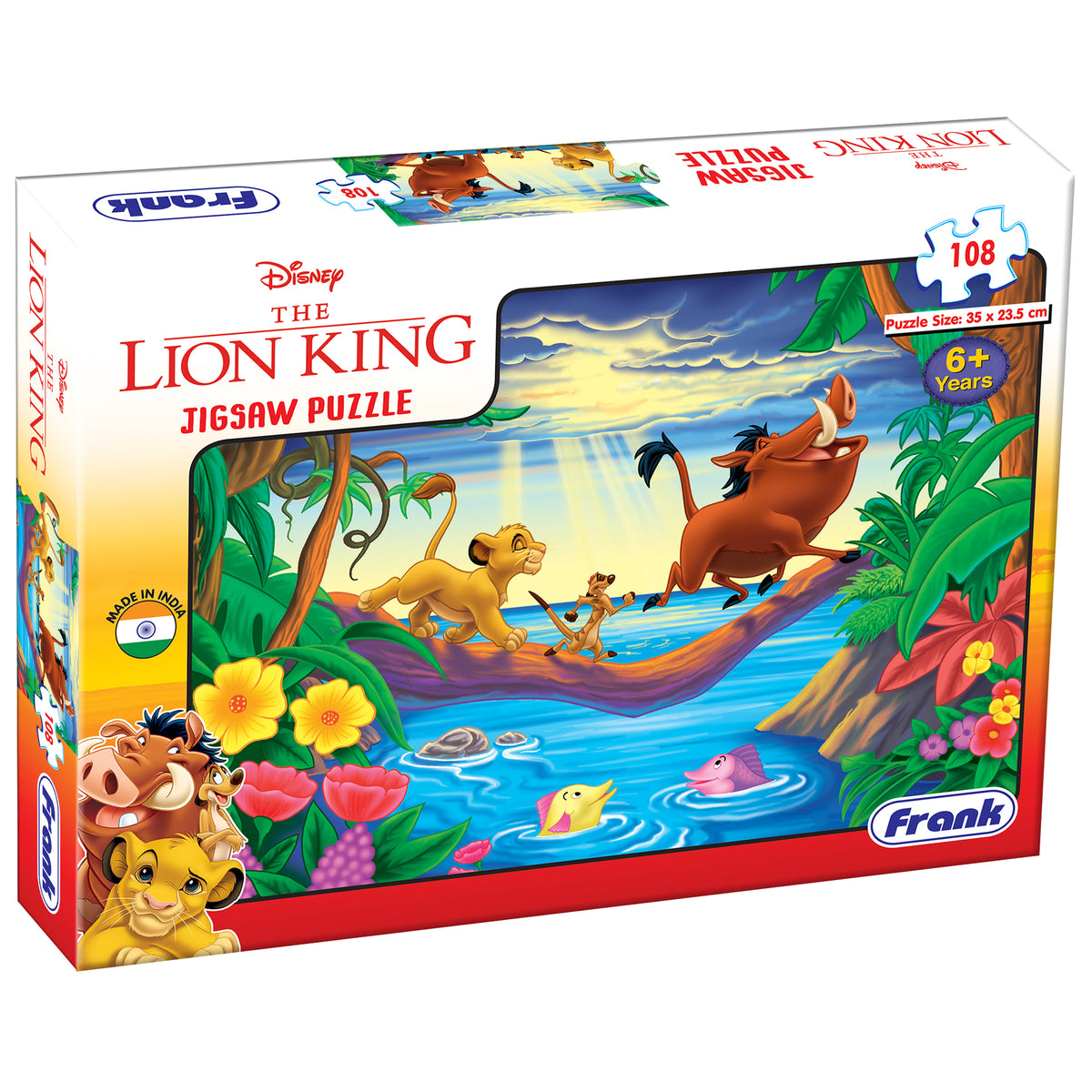 Disney The Lion King 108 Pieces Puzzle