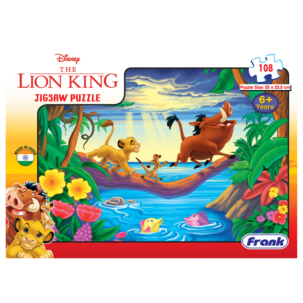 Disney The Lion King 108 Pieces Puzzle