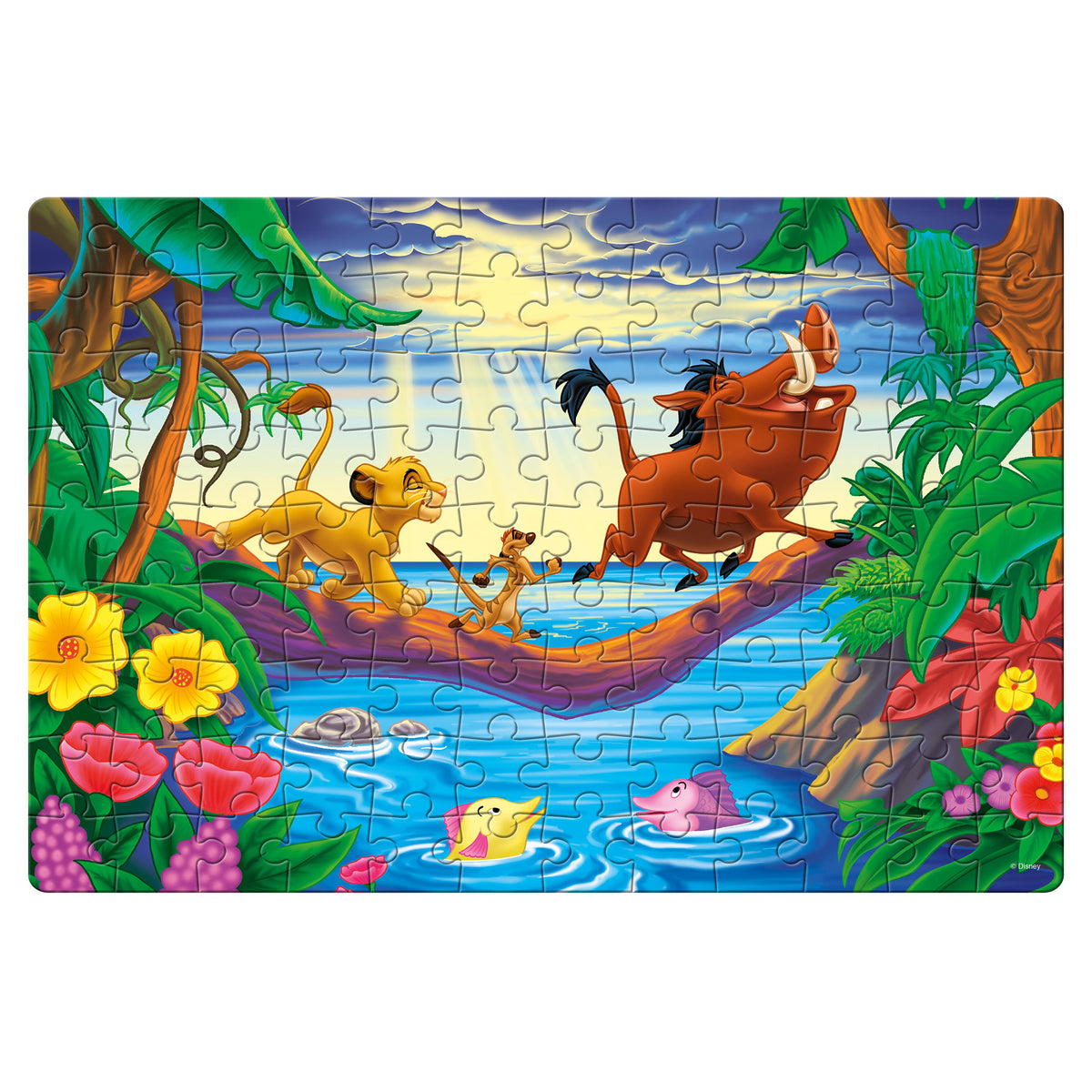Disney The Lion King 108 Pieces Puzzle