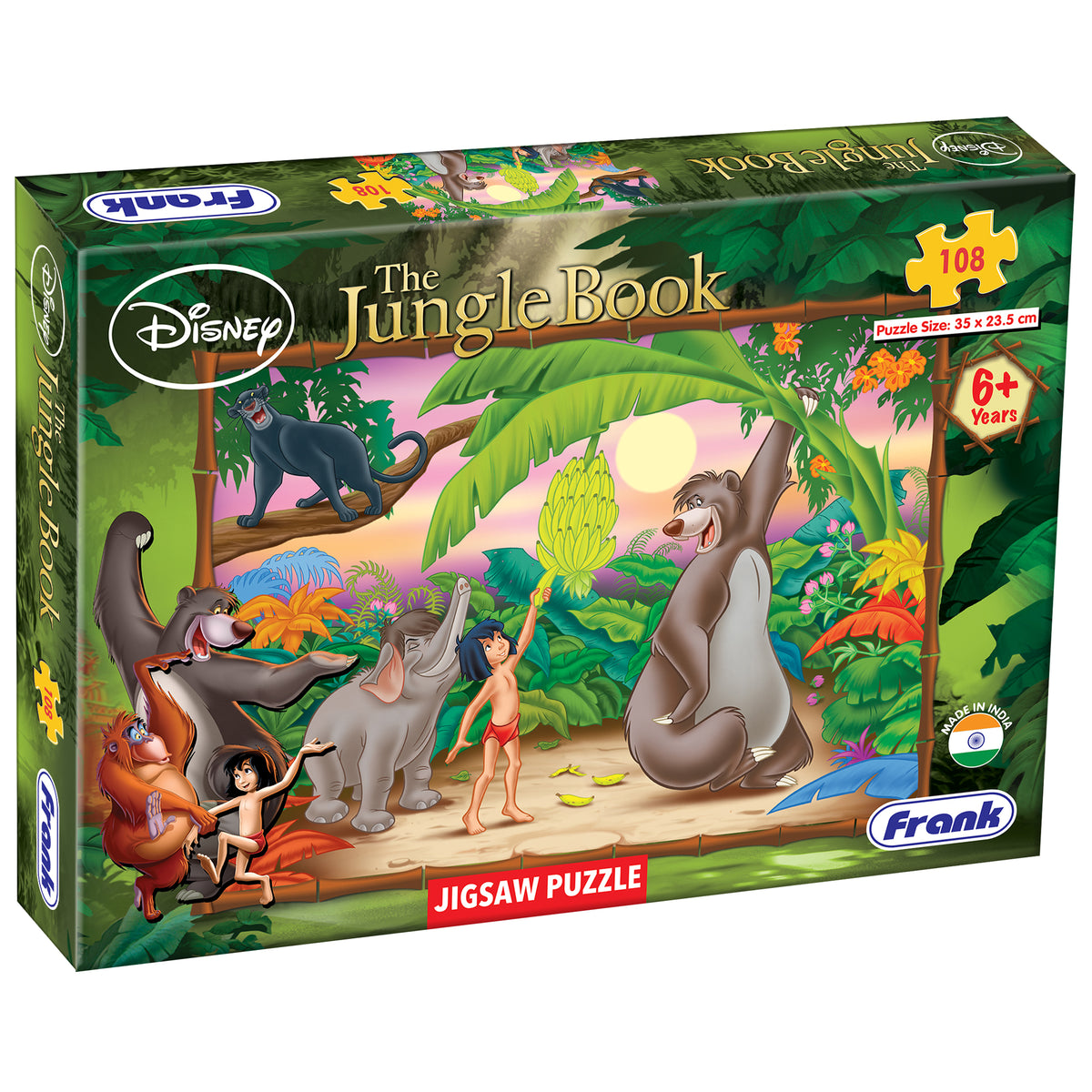 Disney The Jungle Book 108 Pieces Puzzle
