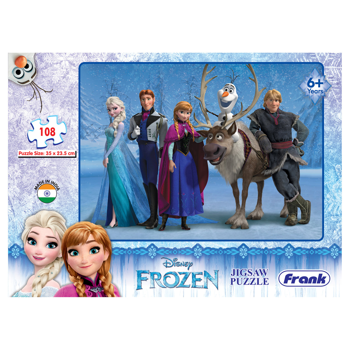 Disney Frozen 108 Pieces Puzzle
