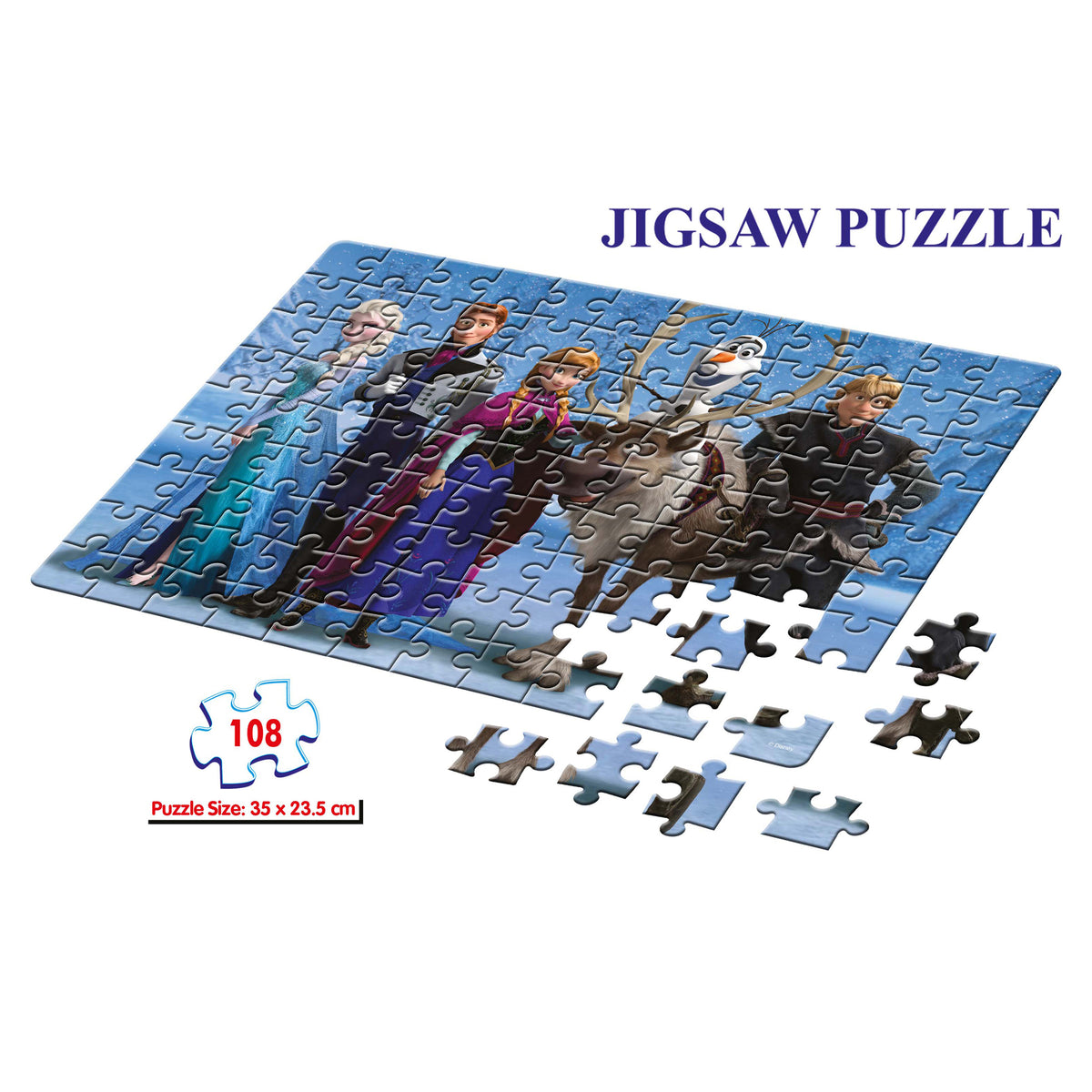 Disney Frozen 108 Pieces Puzzle