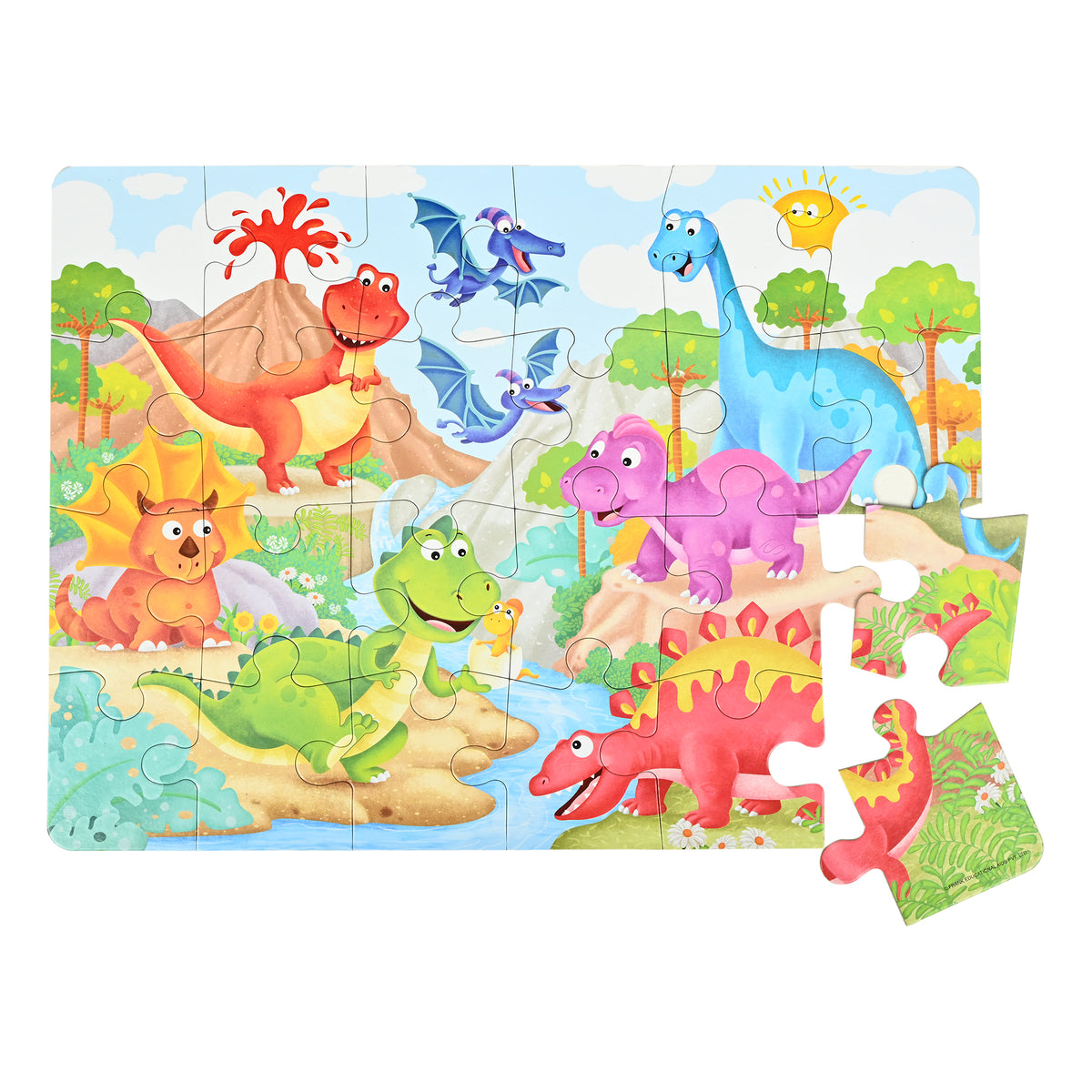 Dinosaurs 24 Pieces Floor Puzzle