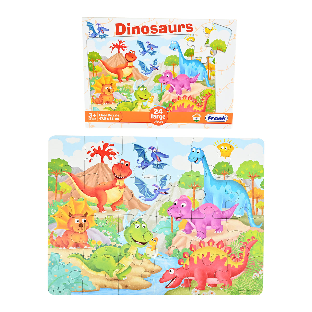 Dinosaurs 24 Pieces Floor Puzzle