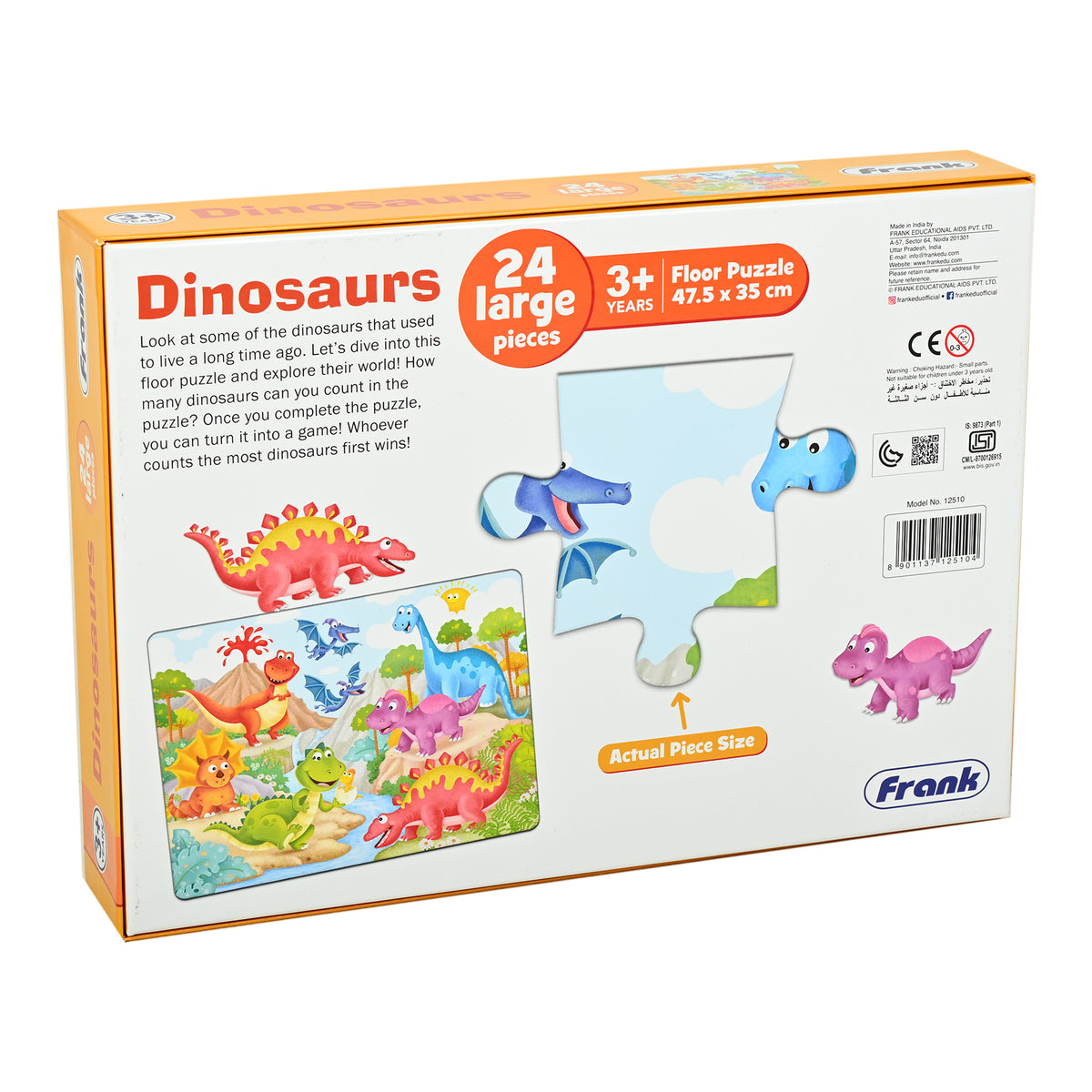 Dinosaurs 24 Pieces Floor Puzzle
