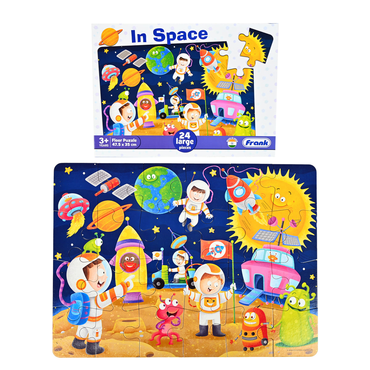 In Space 24 Pieces Floor Puzzle