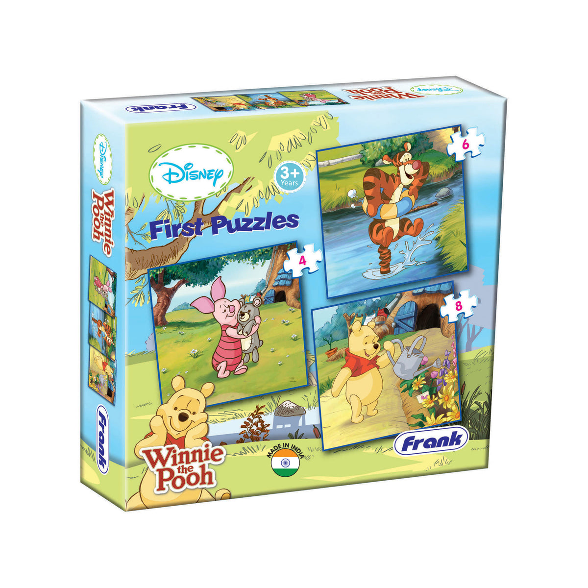 Disney Winnie the Pooh First Puzzles (4, 6, 8 Pieces)