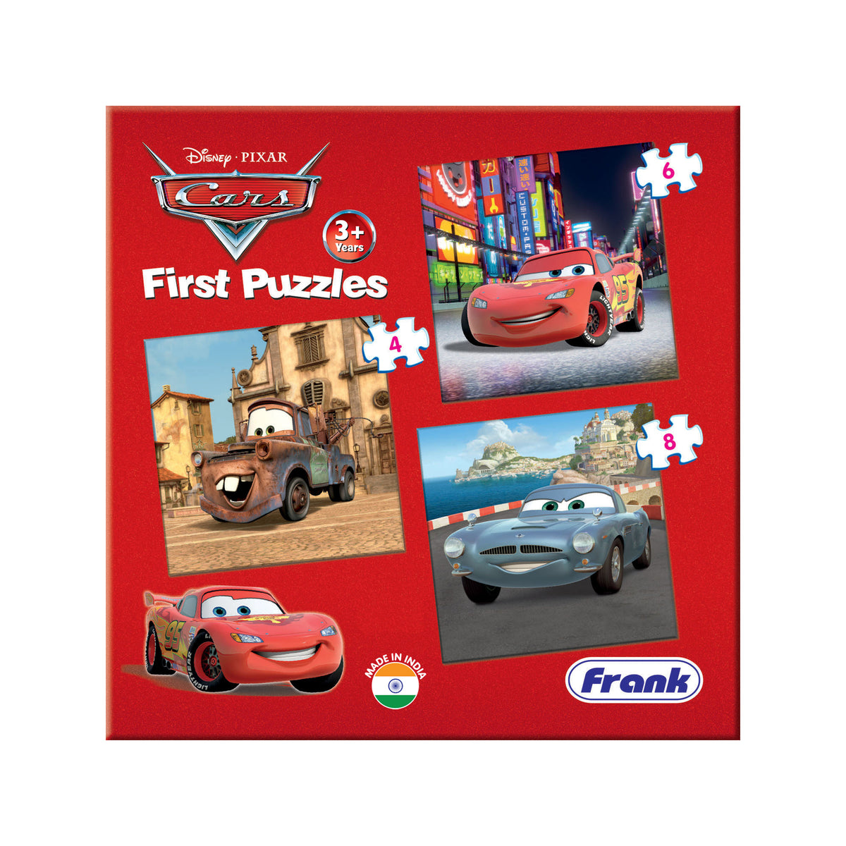 Disney/Pixar Cars First Puzzles (4, 6, 8 Pieces)