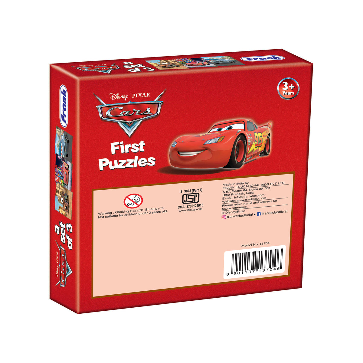 Disney/Pixar Cars First Puzzles (4, 6, 8 Pieces)