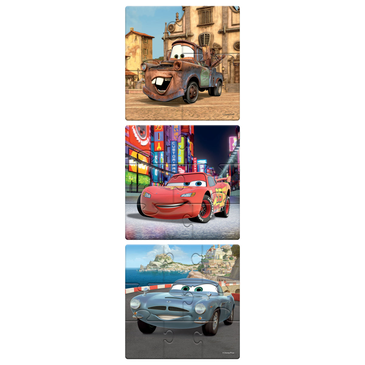 Disney/Pixar Cars First Puzzles (4, 6, 8 Pieces)