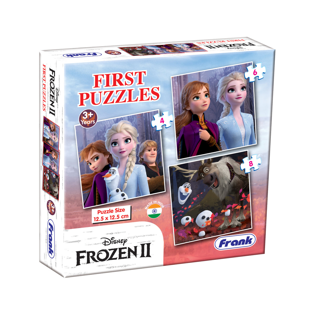 Disney Frozen 2 First Puzzles (4, 6, 8 Pieces)