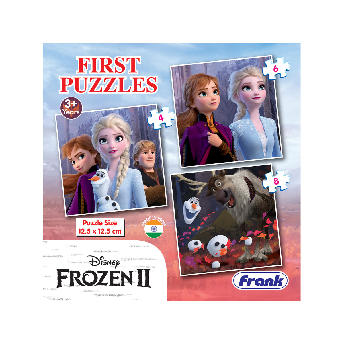 Disney Frozen 2 First Puzzles (4, 6, 8 Pieces)
