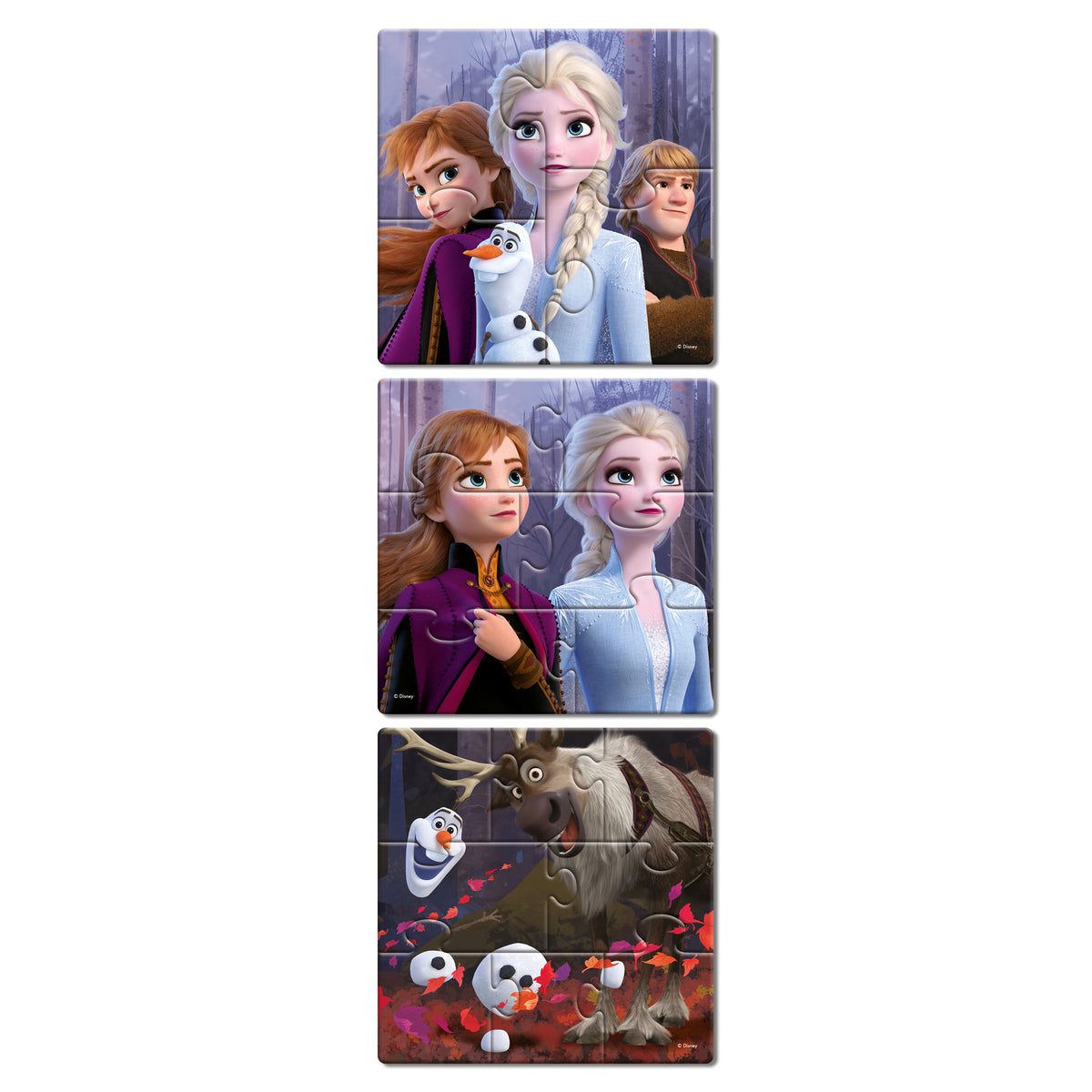 Disney Frozen 2 First Puzzles (4, 6, 8 Pieces)