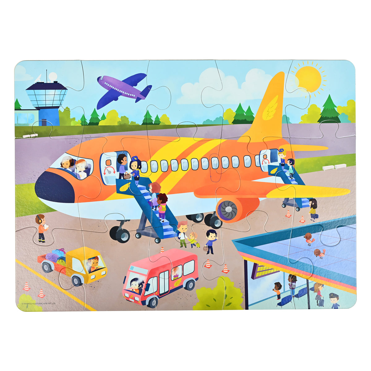 Aeroplane 15 Pieces Floor Puzzle