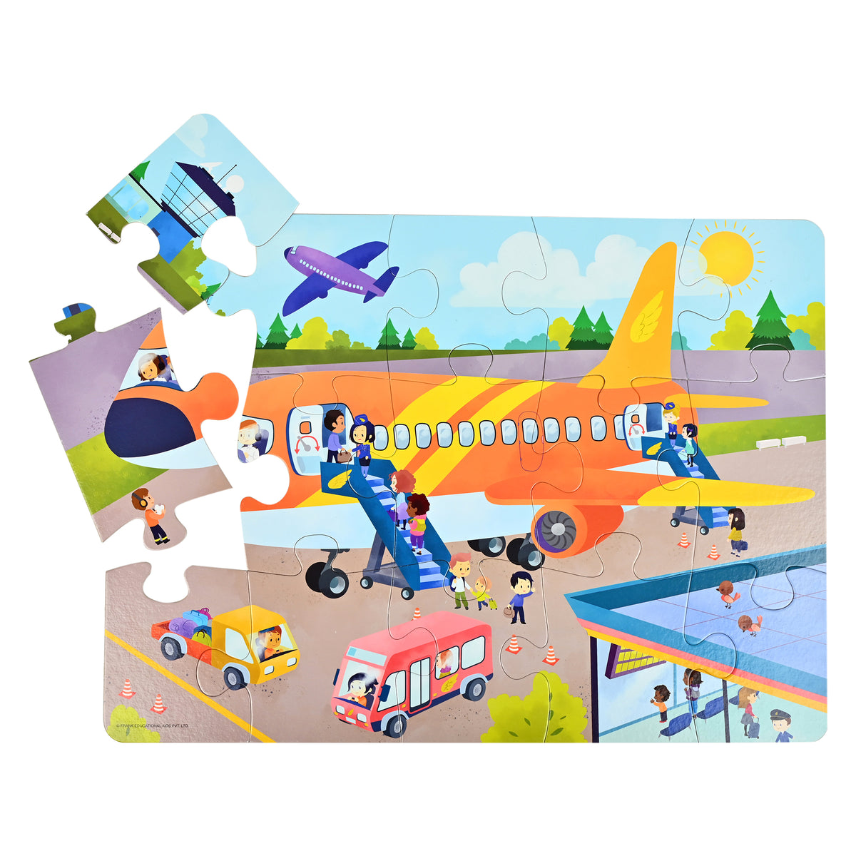 Aeroplane 15 Pieces Floor Puzzle