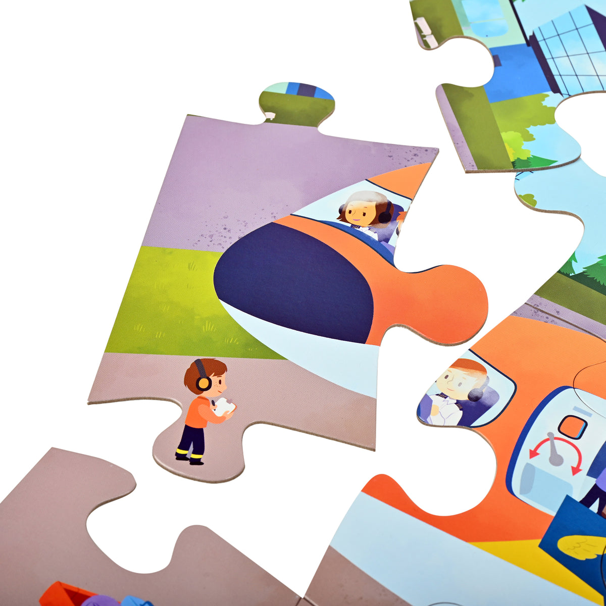 Aeroplane 15 Pieces Floor Puzzle