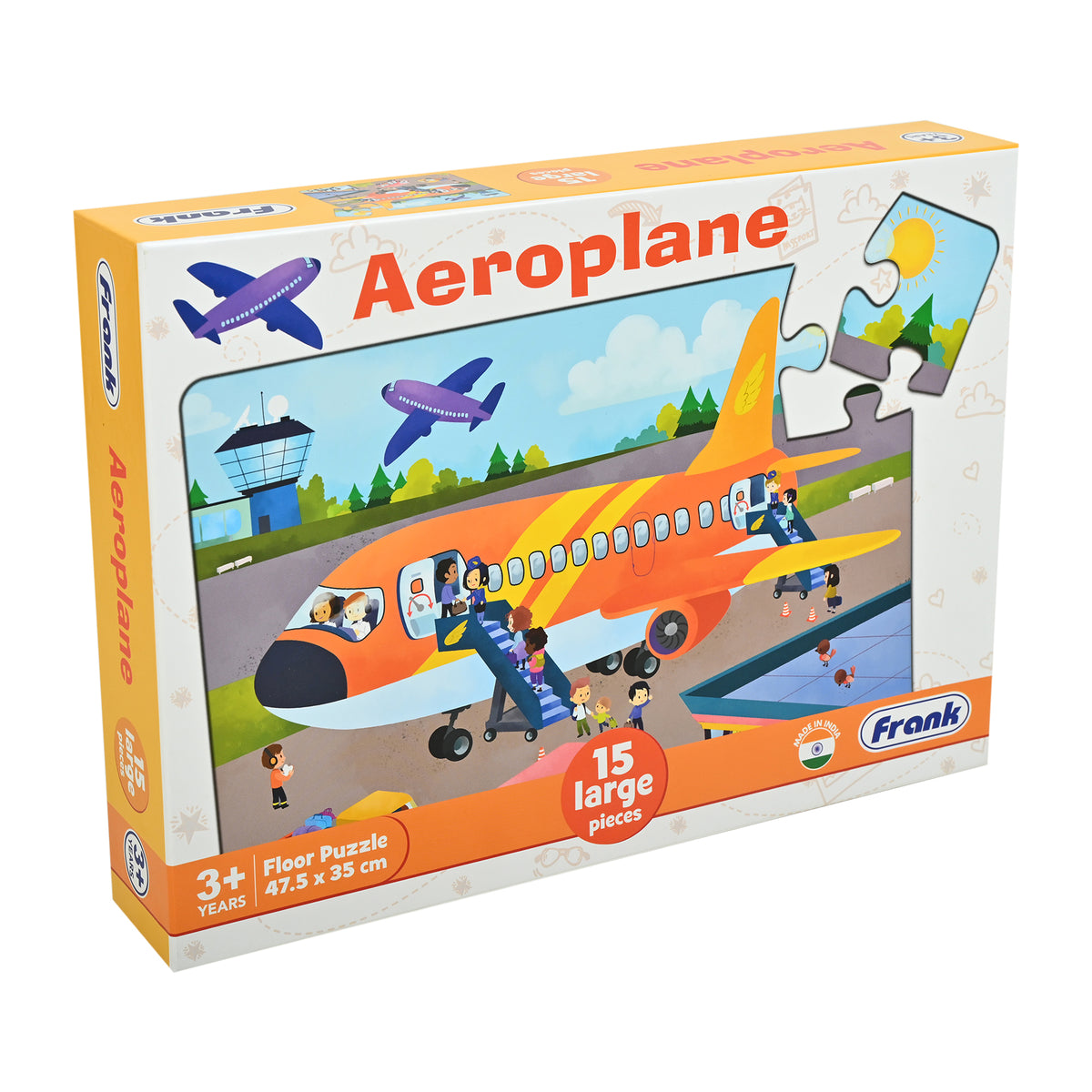 Aeroplane 15 Pieces Floor Puzzle