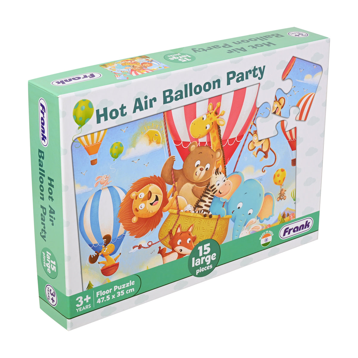Hot Air Balloon Party  15 Pieces Floor Puzzles