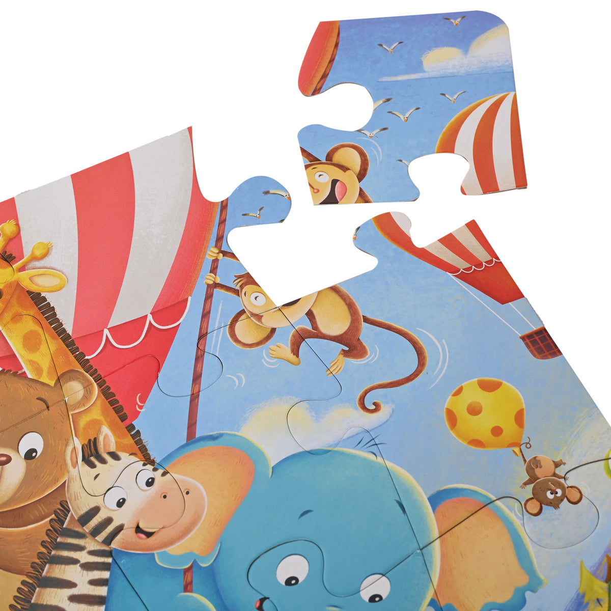 Hot Air Balloon Party  15 Pieces Floor Puzzles