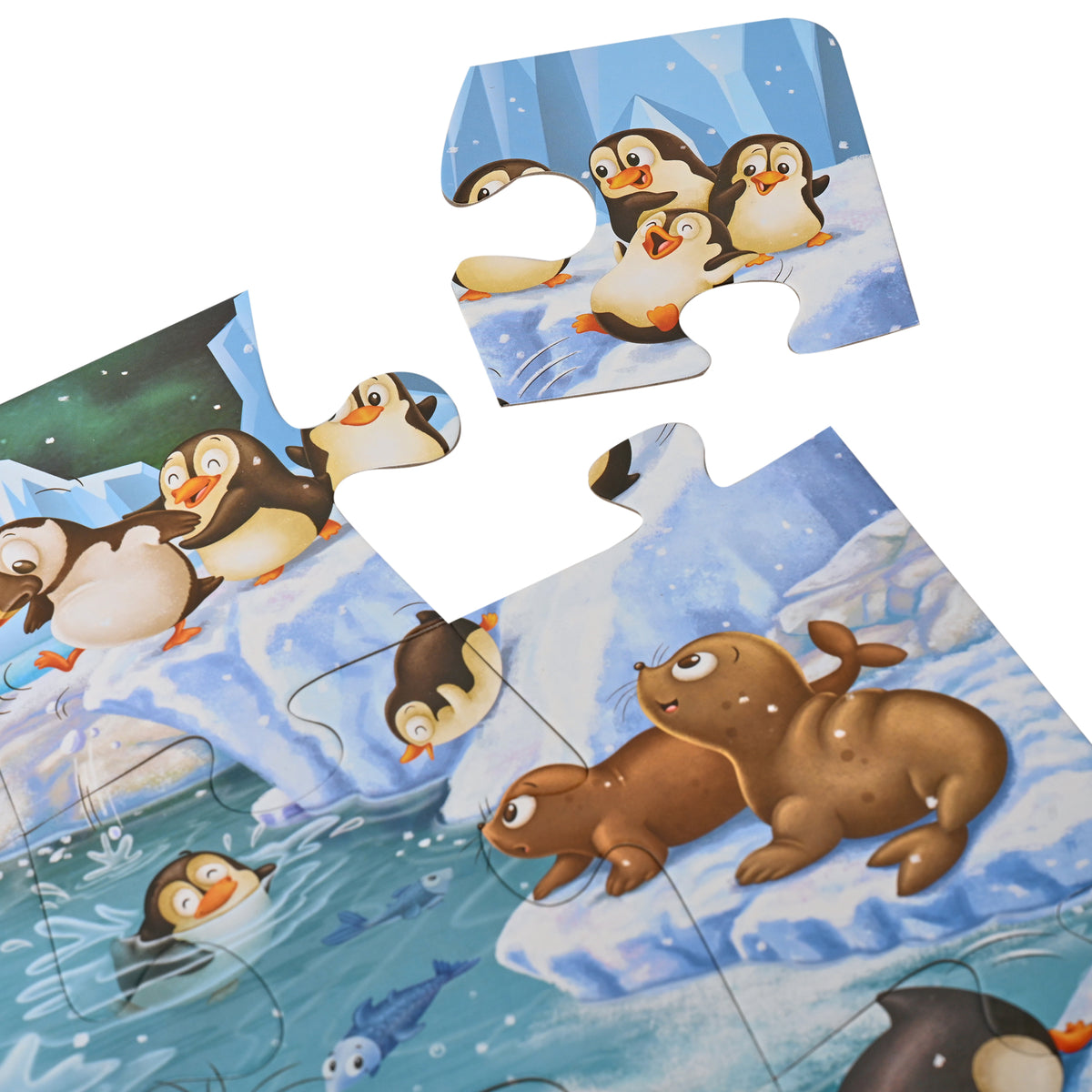Polar Buddies 15 Pieces Floor Puzzle