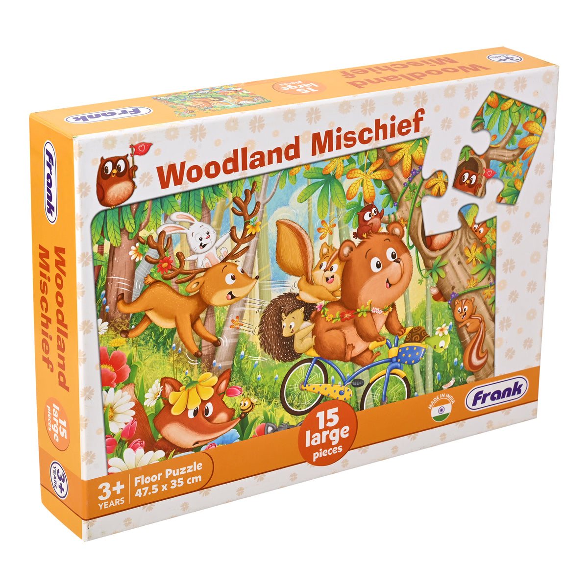 Woodland Mischief 15 Pieces Floor Puzzle