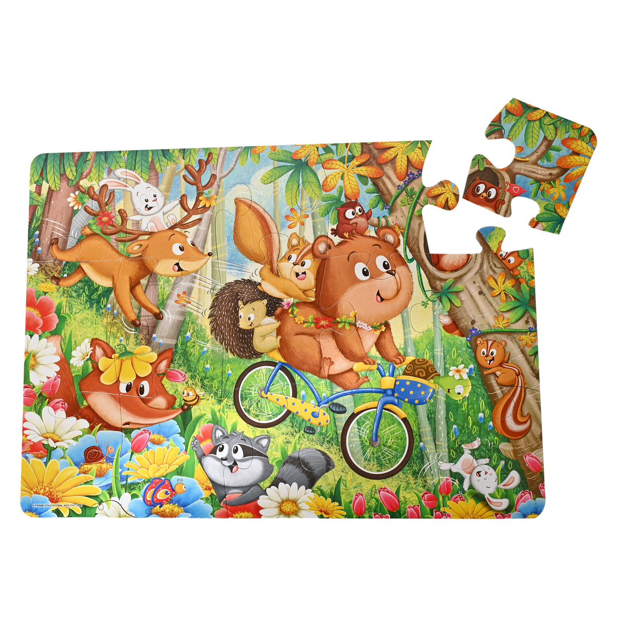 Woodland Mischief 15 Pieces Floor Puzzle