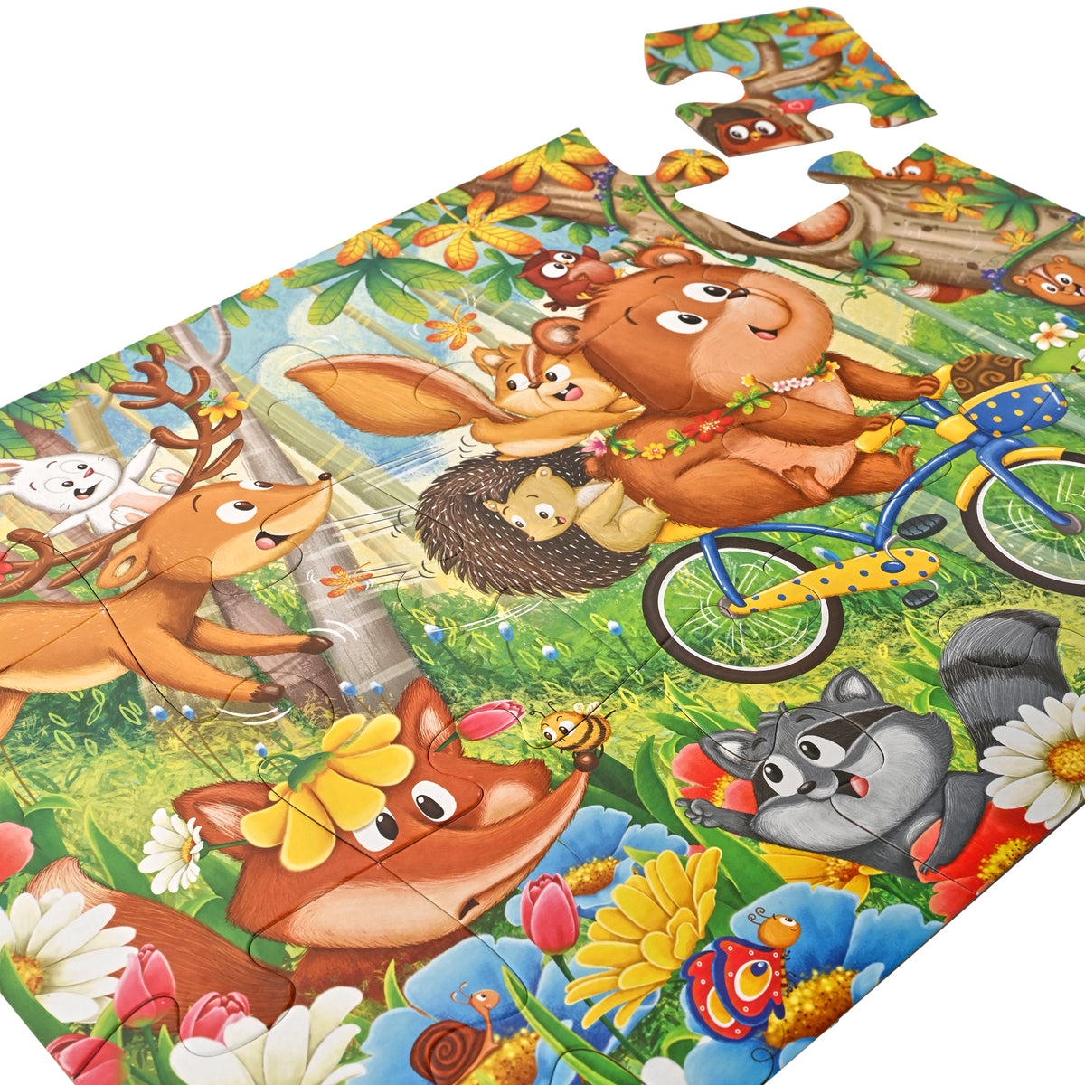 Woodland Mischief 15 Pieces Floor Puzzle