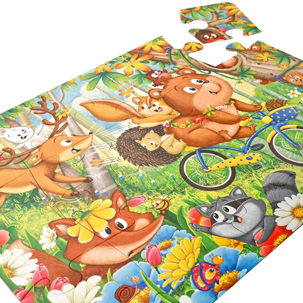 Woodland Mischief 15 Pieces Floor Puzzle