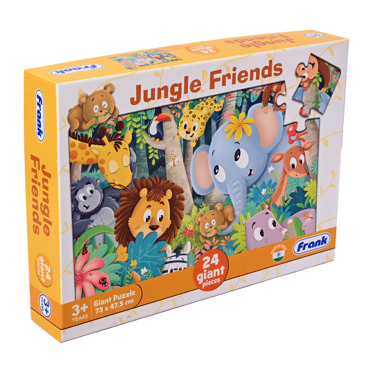 Jungle Friends 24 Pieces Giant Floor Puzzle