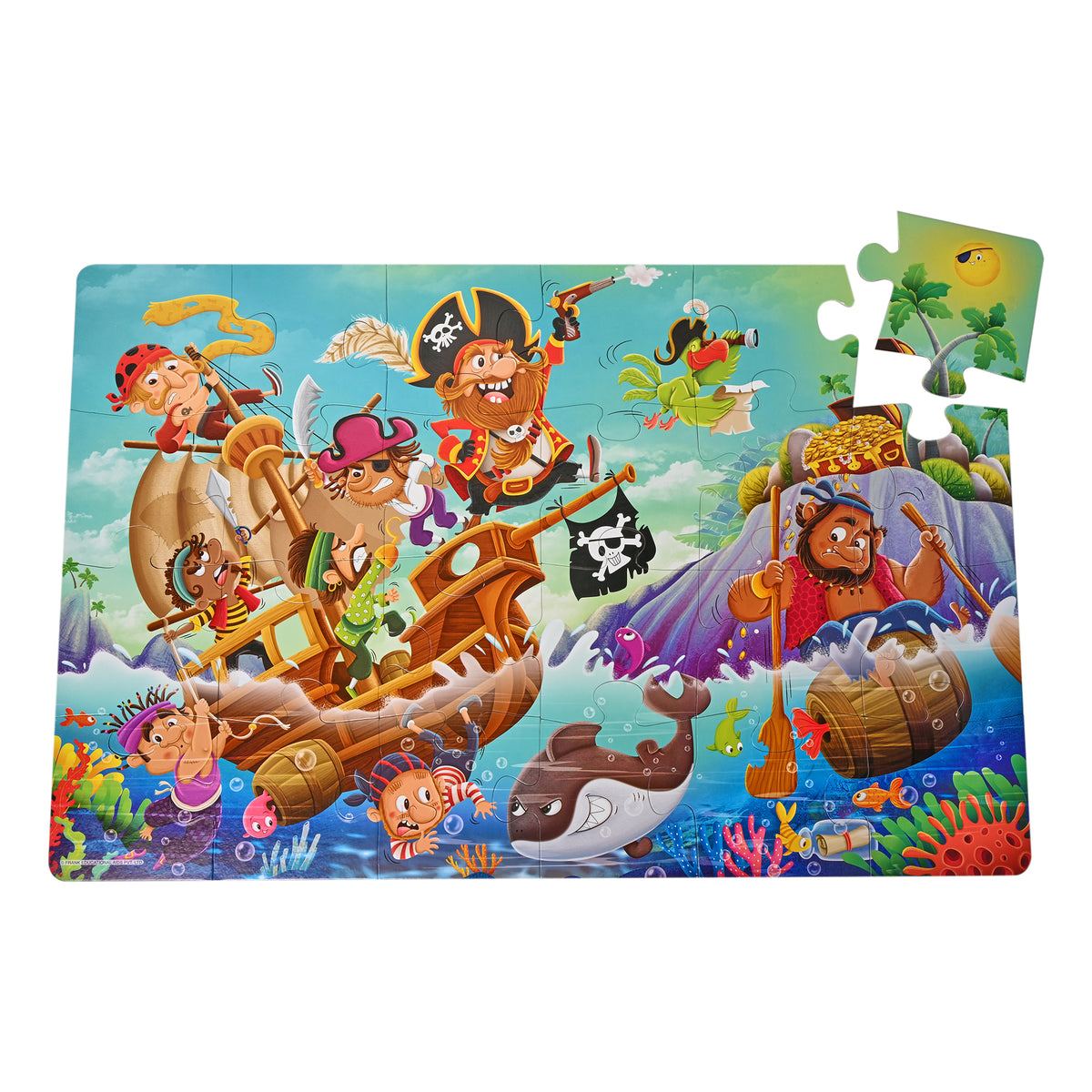 Pirates Ahoy 24 Pieces Giant Floor Puzzle