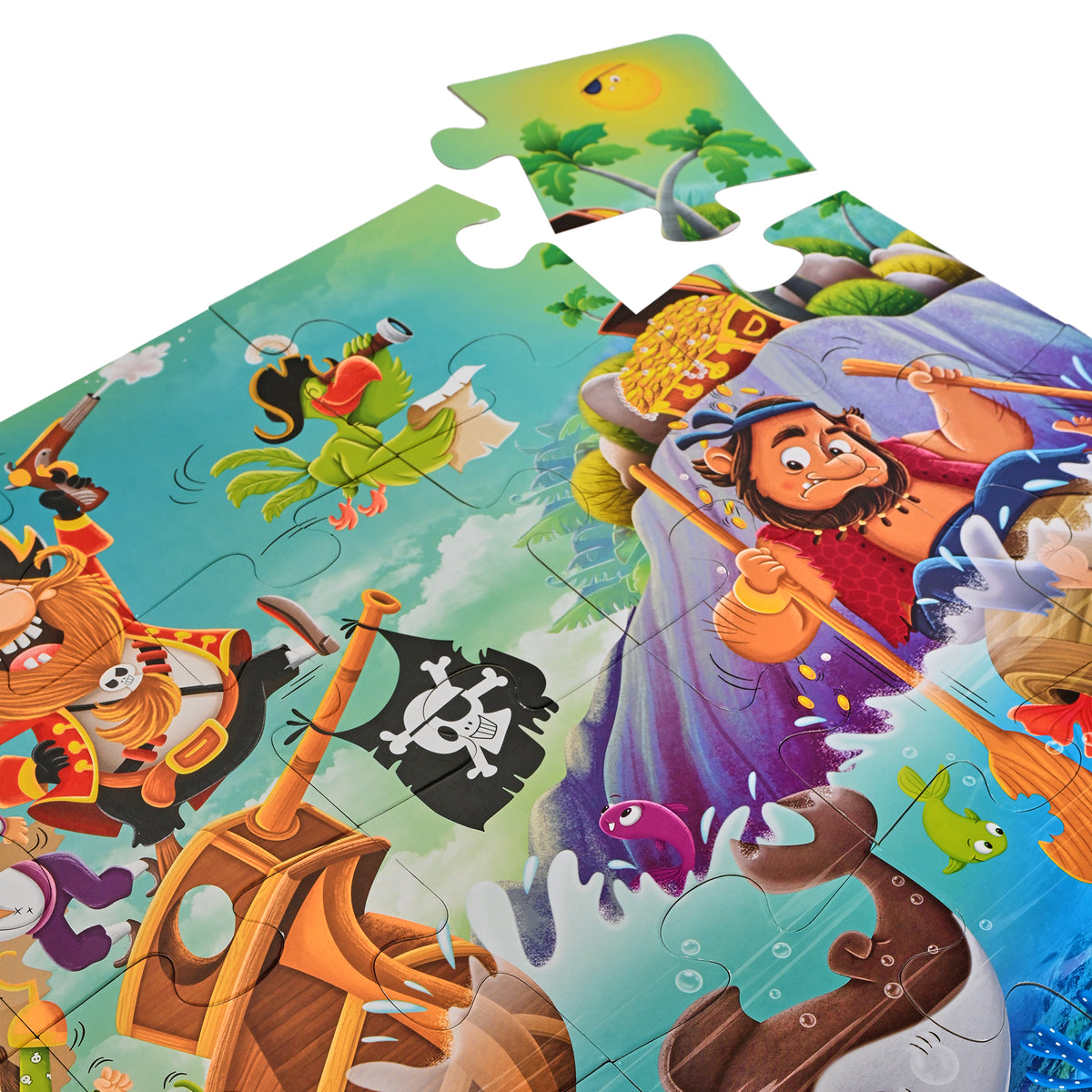 Pirates Ahoy 24 Pieces Giant Floor Puzzle