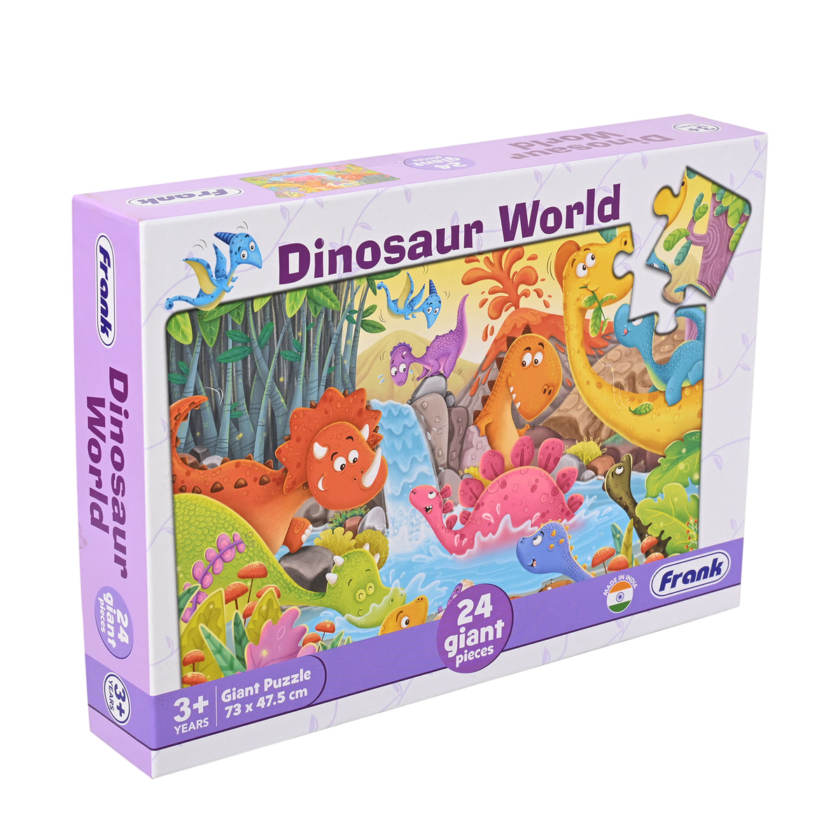 Dinosaur World 24 Pieces Giant Floor Puzzle